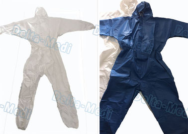 通気性のSFの非編まれた使い捨て可能な保護つなぎ服のEalsticのウエストの多サイズ