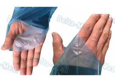 親指のループ袖口が付いている医学のプラスチック プロダクトCPEの手術衣/分離のガウンを防水して下さい