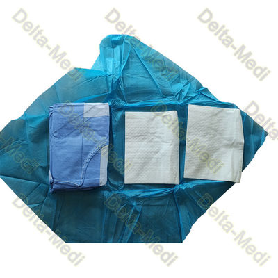 SMS 45gは手のタオルおよび覆いによって使い捨て可能な医学の衣類を補強した