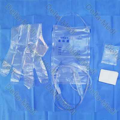 生殖不能の医学の使い捨て可能な外科キットの浣腸のパックの浣腸の用具袋セット