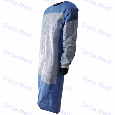 外科のために医学SMMS SMMMSのレベル3の手術衣の使い捨て可能な青
