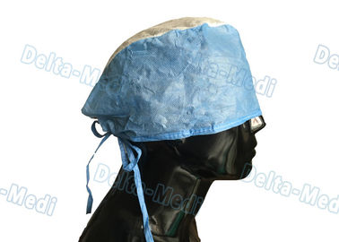 ちり止めの通気性の使い捨て可能な外科帽子非編まれたカスタマイズされた色