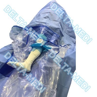補強PP/SMS/SMMS/SMMMSの膝、肩、先端、ヒップ、手、足のための使い捨て可能な外科Arthroscopyのパック