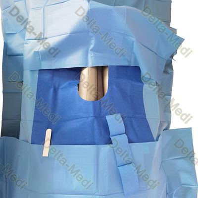 使い捨て可能な外科が補強された整形外科の割れ目をおおう150cmx240cmはパックをおおう