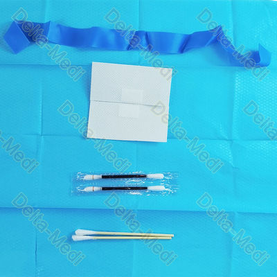 が付いている注入の援助の使い捨て可能な外科キットは実用性をおおう包帯の絞圧器を綿棒